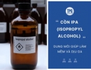 Cồn IPA (Isopropyl Alcohol) Dung Môi Giúp Làm Mềm Và Dịu Da