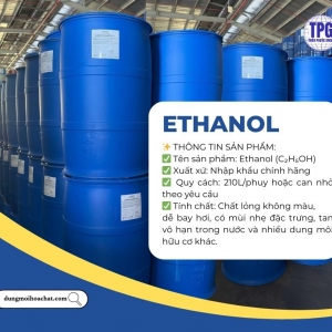 Cồn ethanol 96 độ (C2H5OH)