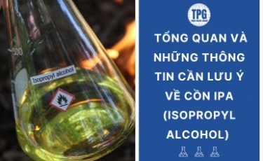 Tổng Quan Và Những Thông Tin Cần Lưu Ý Về Cồn IPA (isopropyl Alcohol) 