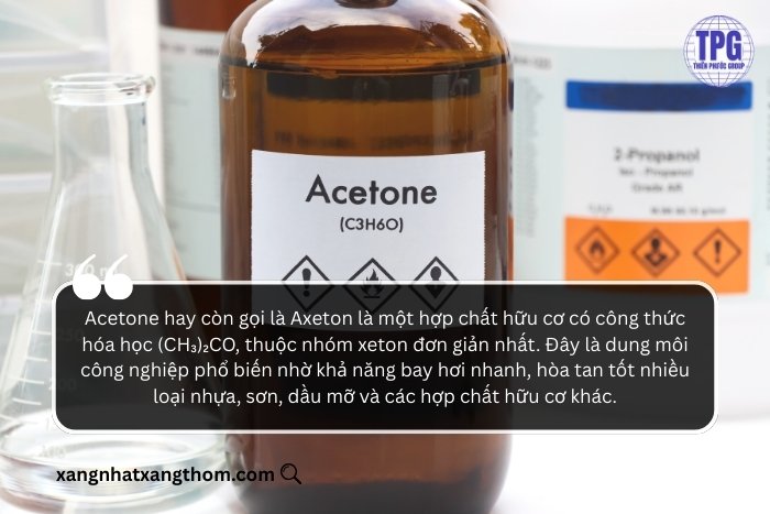 Định nghĩa của Acetone 