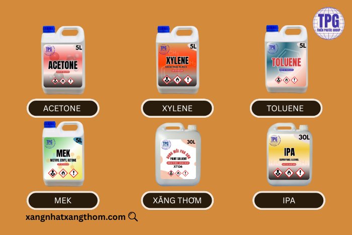 Những loại dung môi pha sơn bán chạy nhất hiện nay