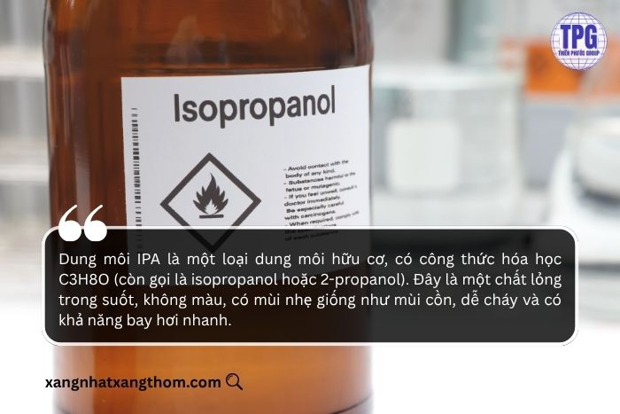 Cồn IPA là gì? 