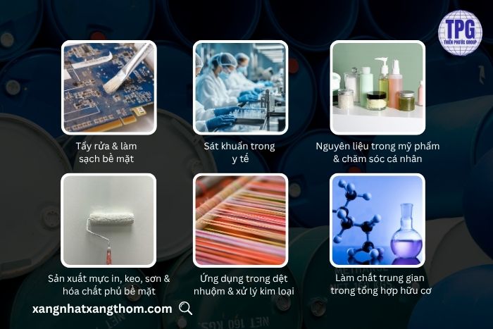 Ứng dụng của cồn IPA 