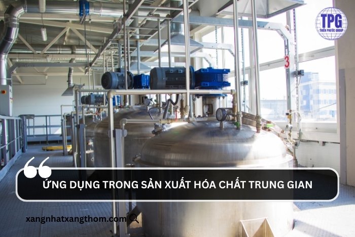 Ứng dụng trong sản xuất hóa chất trung gian