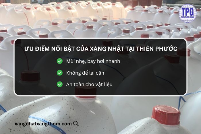 Ưu điểm nổi bật của xăng Nhật tại Thiên Phước