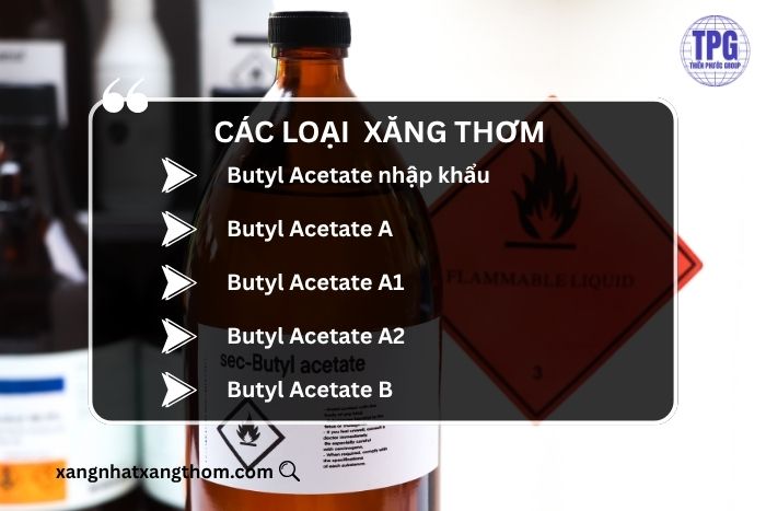 Phân loại các loại xăng thơm trên thị trường