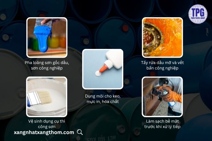 Một số ứng dụng thực tế của Xăng thơm