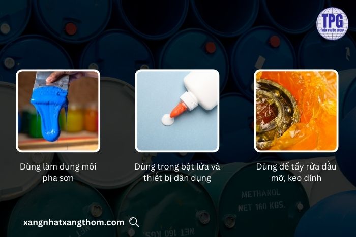 Ứng dụng của xăng thơm 