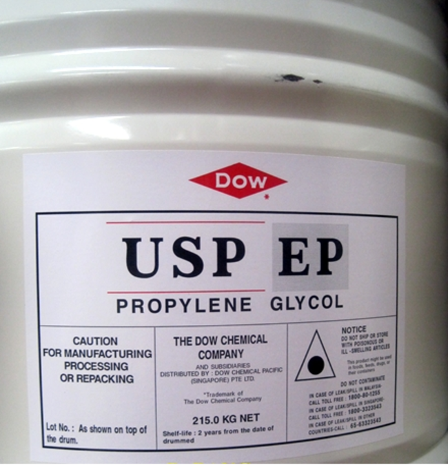 dung môi propylene glycol